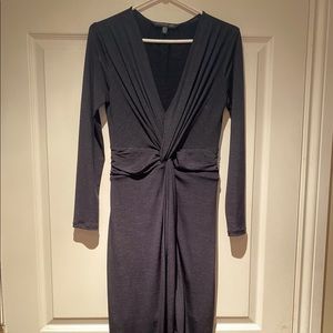 Charcoal/blue Sexy dress